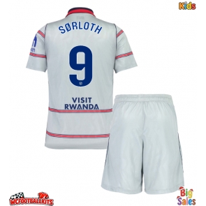 Atletico Madrid Alexander Sorloth #9 Replica Third Stadium Kit for Kids 2026-27 Short Sleeve (+ pants)